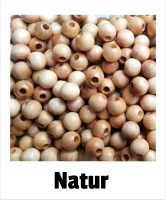 Holzperlen 8mm natur